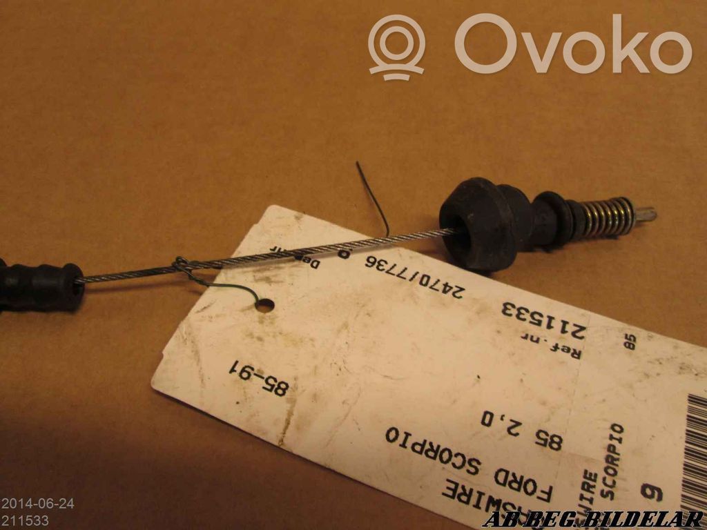 Throttle cable
