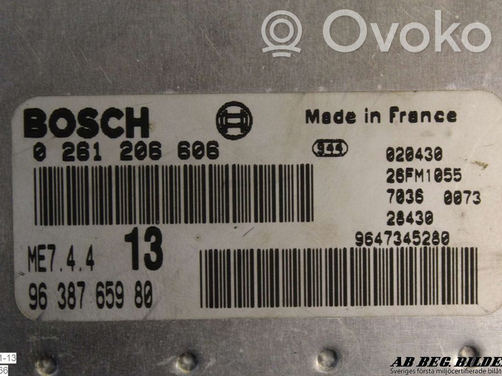 Citroen Xsara Unitate control motor/modul ECU 