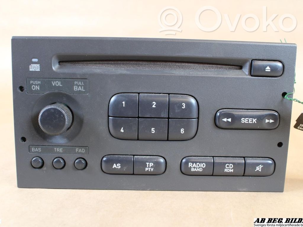 Saab 9-3 Ver1 Unidad delantera de radio/CD/DVD/GPS