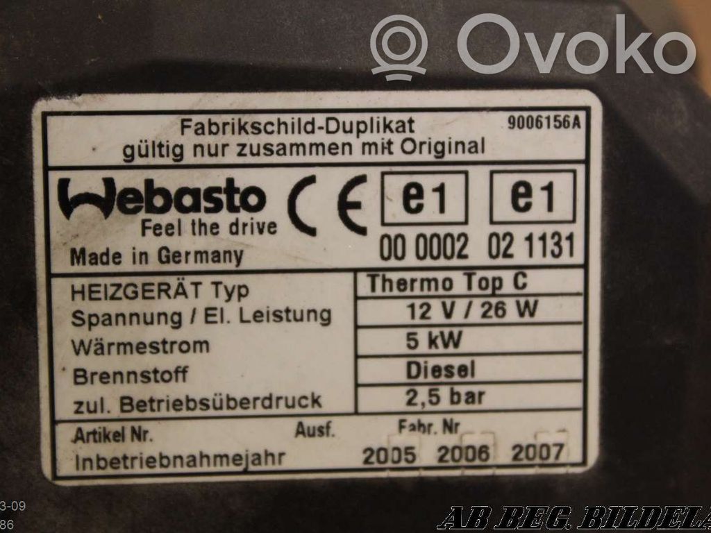Peugeot Expert Réchauffeur de carburant 