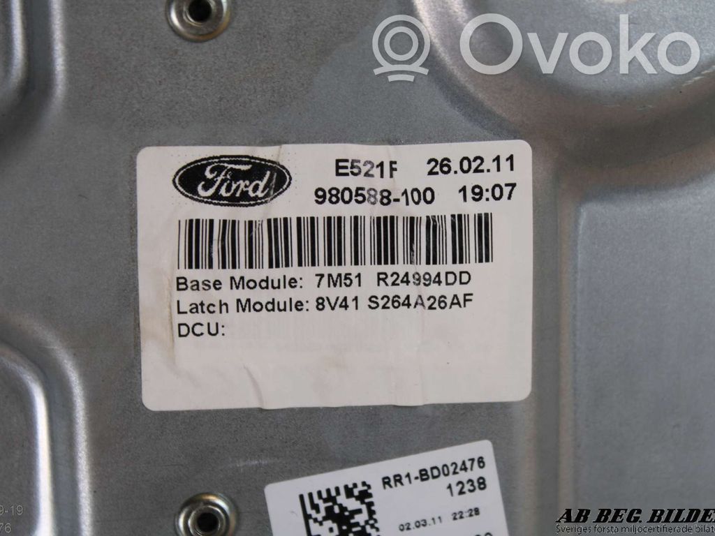 Ford Kuga I Elektryczny podnośnik szyby drzwi tylnych 