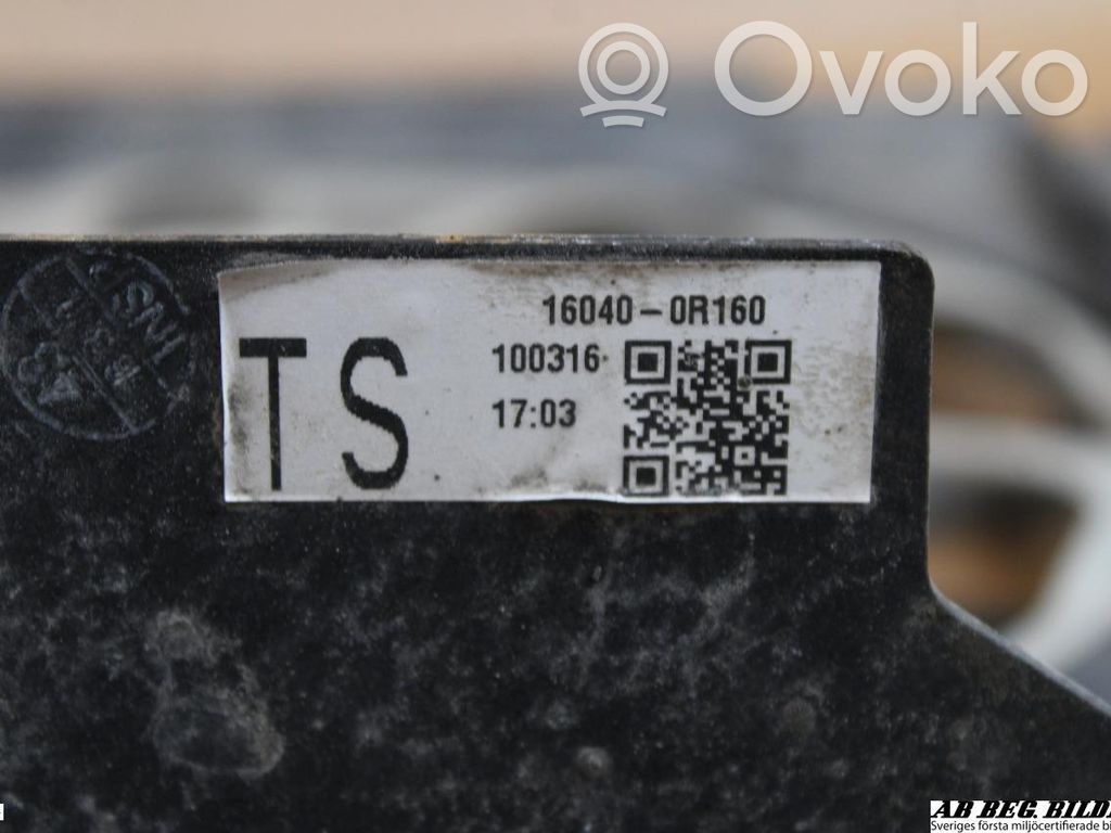 Toyota Avensis T270 Ventilatore di raffreddamento elettrico del radiatore