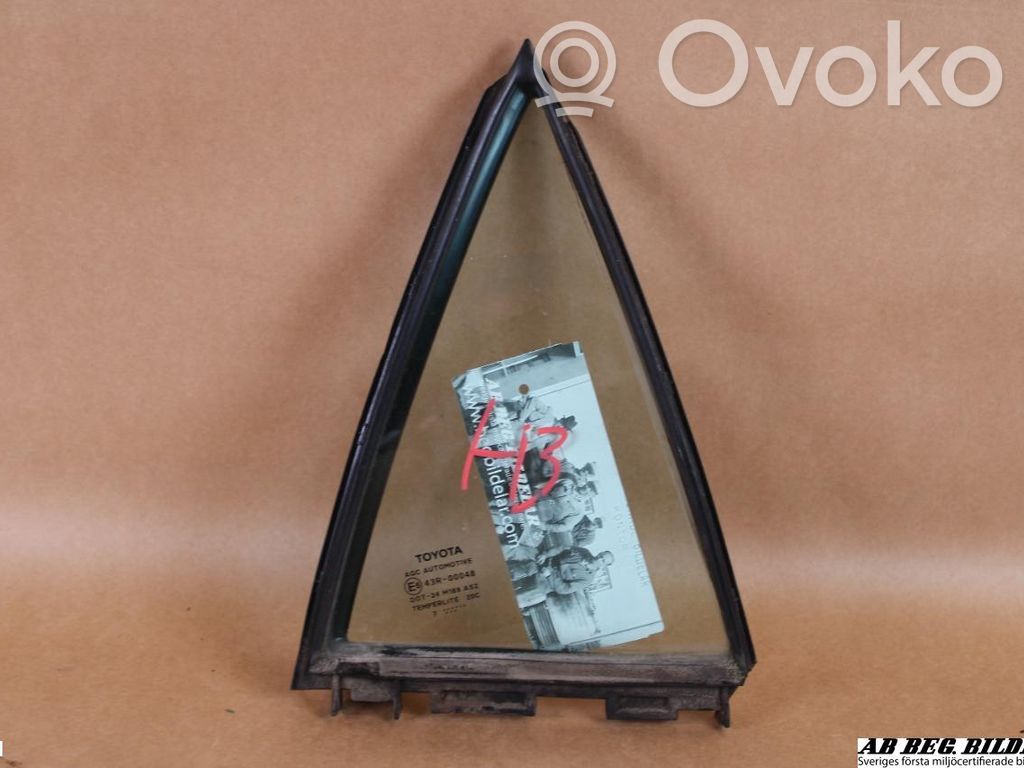 Toyota Auris 150 Fenêtre latérale vitre arrière 