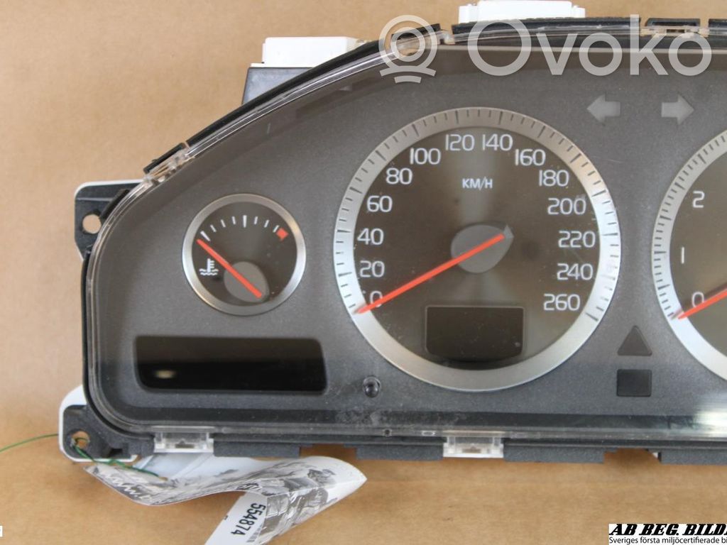 Volvo V70 Compteur de vitesse tableau de bord 