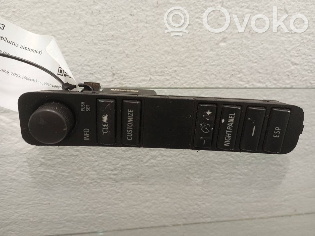 Saab 9-3 Ver2 ESP (stability program) switch 