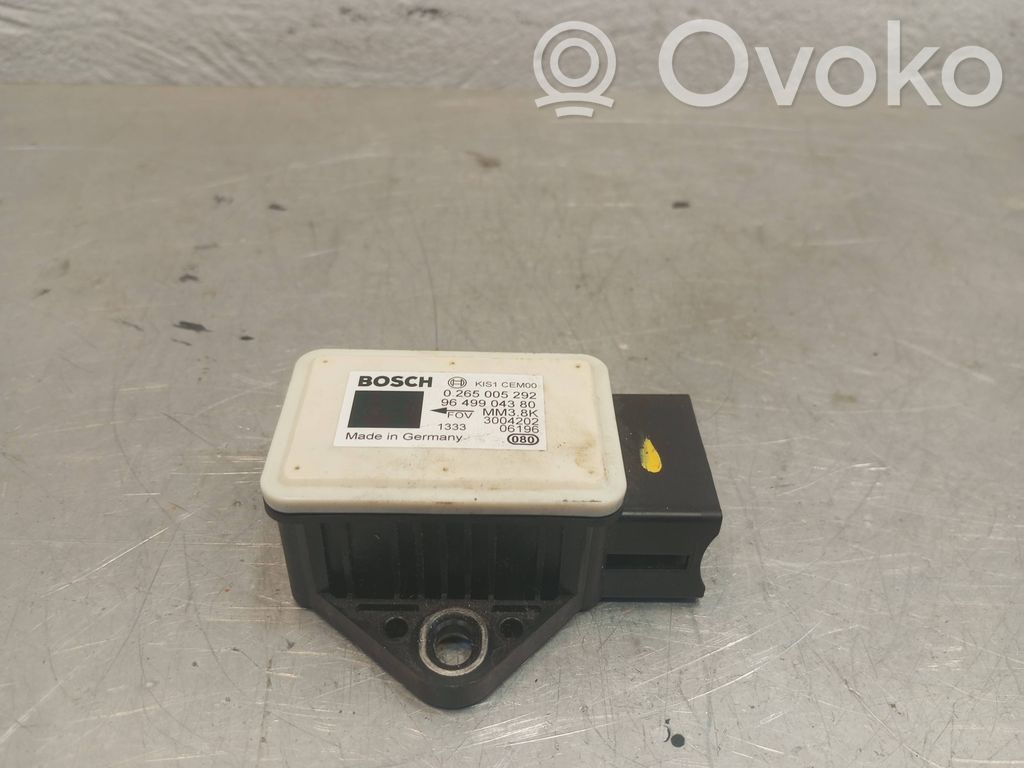 Citroen C4 I ESP acceleration yaw rate sensor 