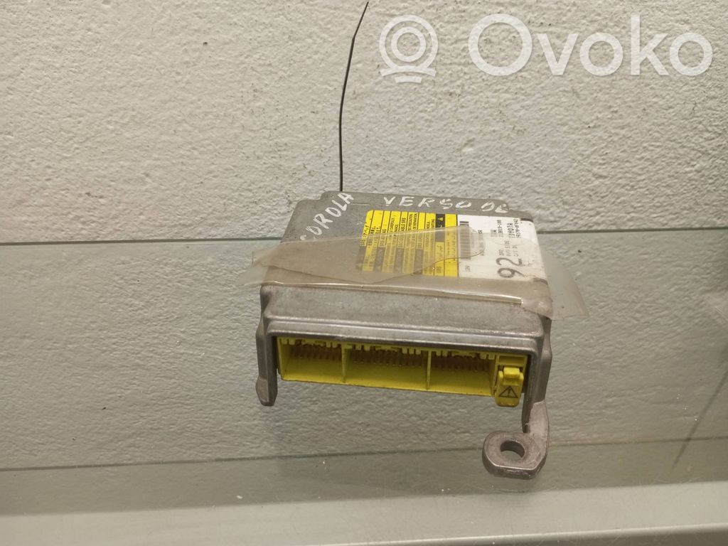 Toyota Corolla Verso E121 Airbag control unit/module 