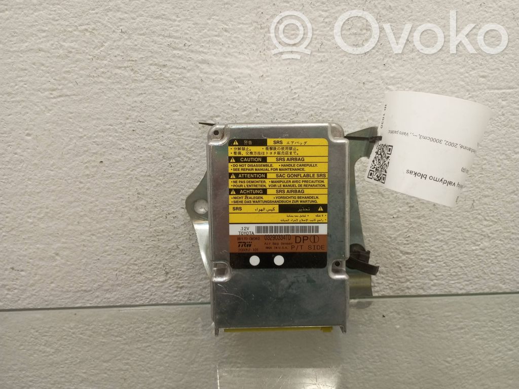 Lexus RX 300 Airbag control unit/module 