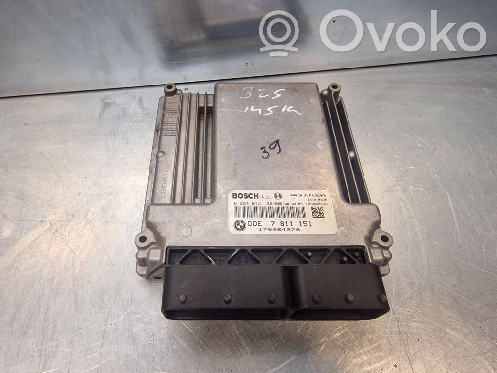 BMW 3 E90 E91 Engine control unit/module 