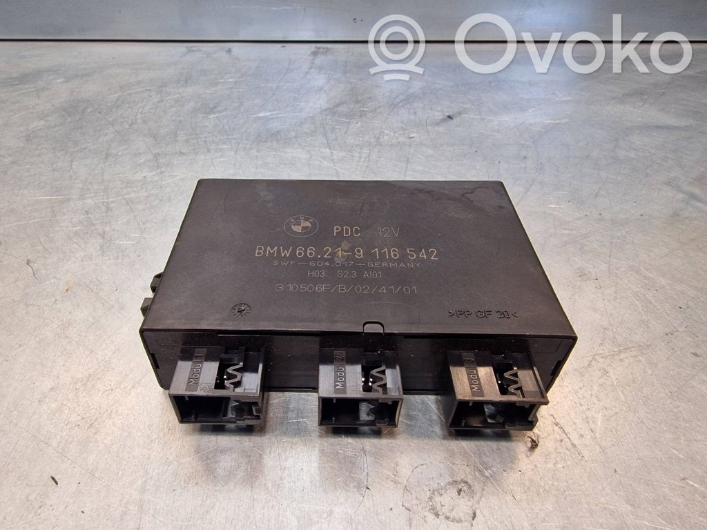 Sterownik / Moduł parkowania PDC   9116542,310506F,SWF604017,H03S23A101