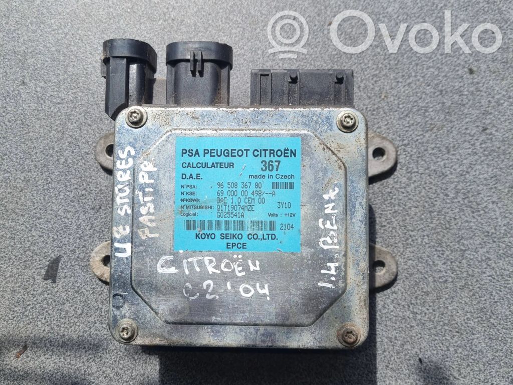 Power steering control unit/module   9650836780,G025541A