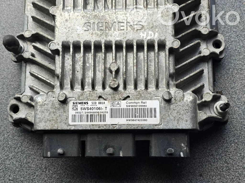 Engine control unit/module   5WS40106IT