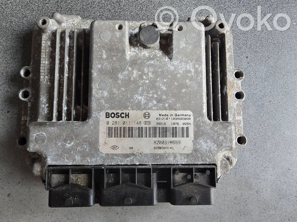 Renault Laguna II Engine control unit/module 