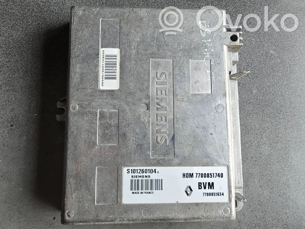 Renault Espace II Engine control unit/module 