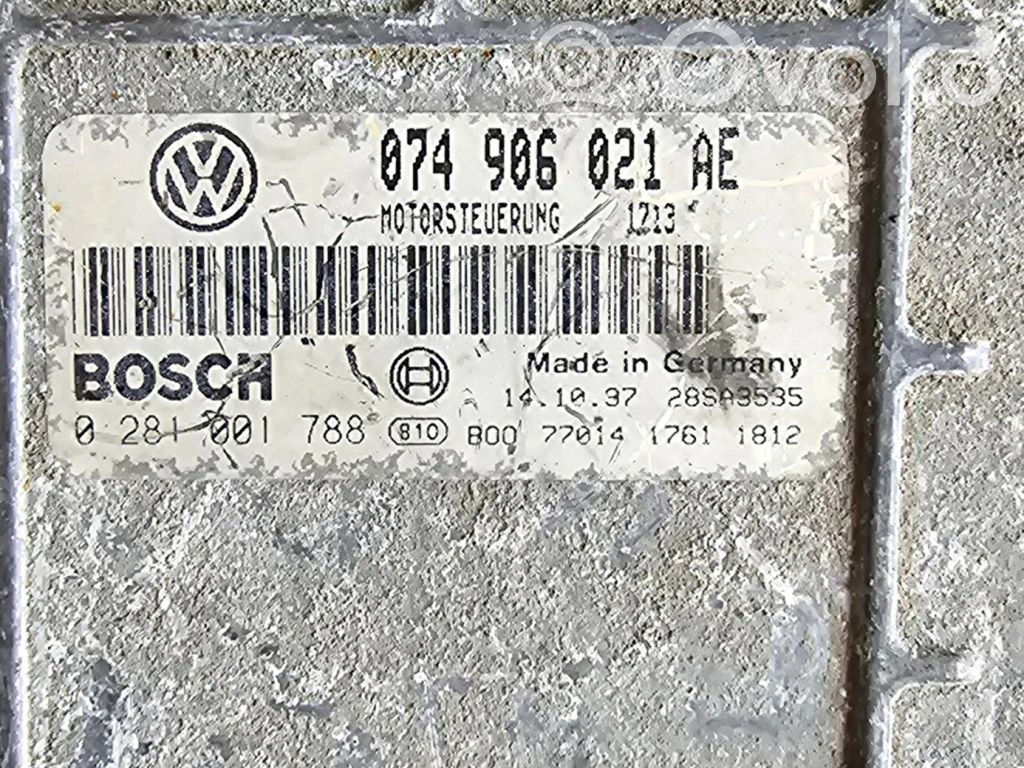 Volkswagen II LT Engine control unit/module 