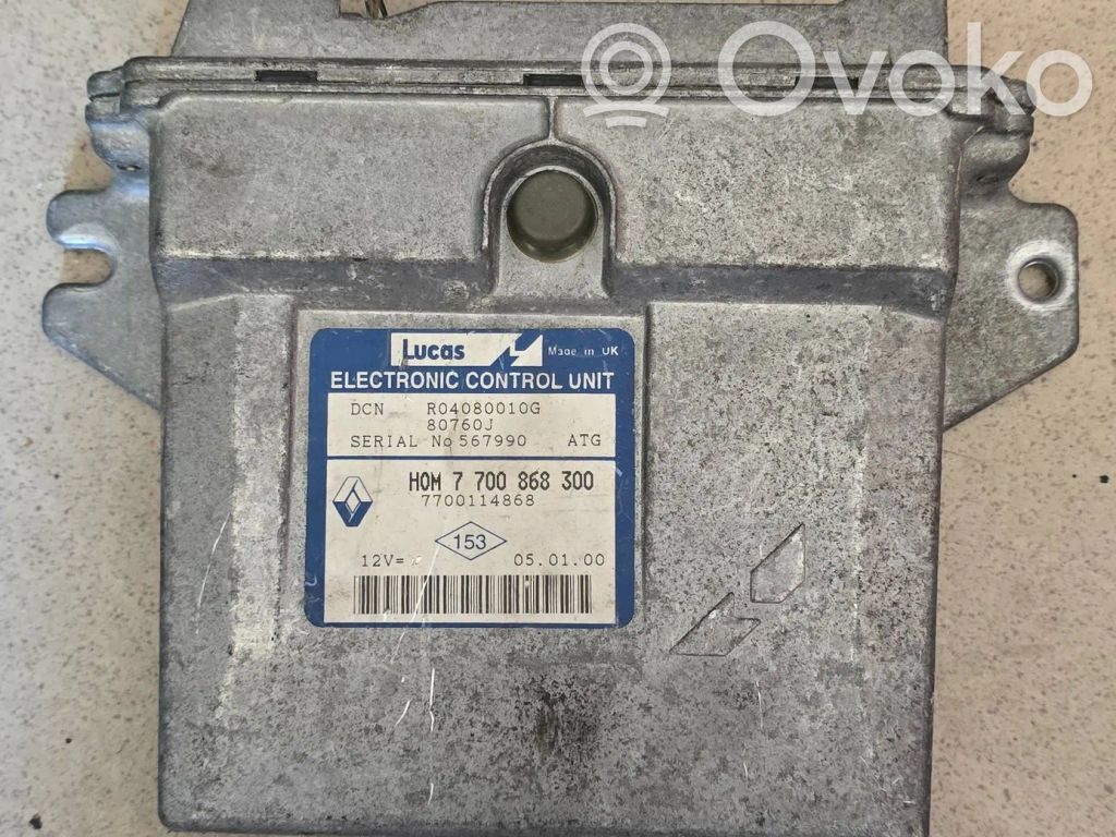 Renault Kangoo I Engine control unit/module 