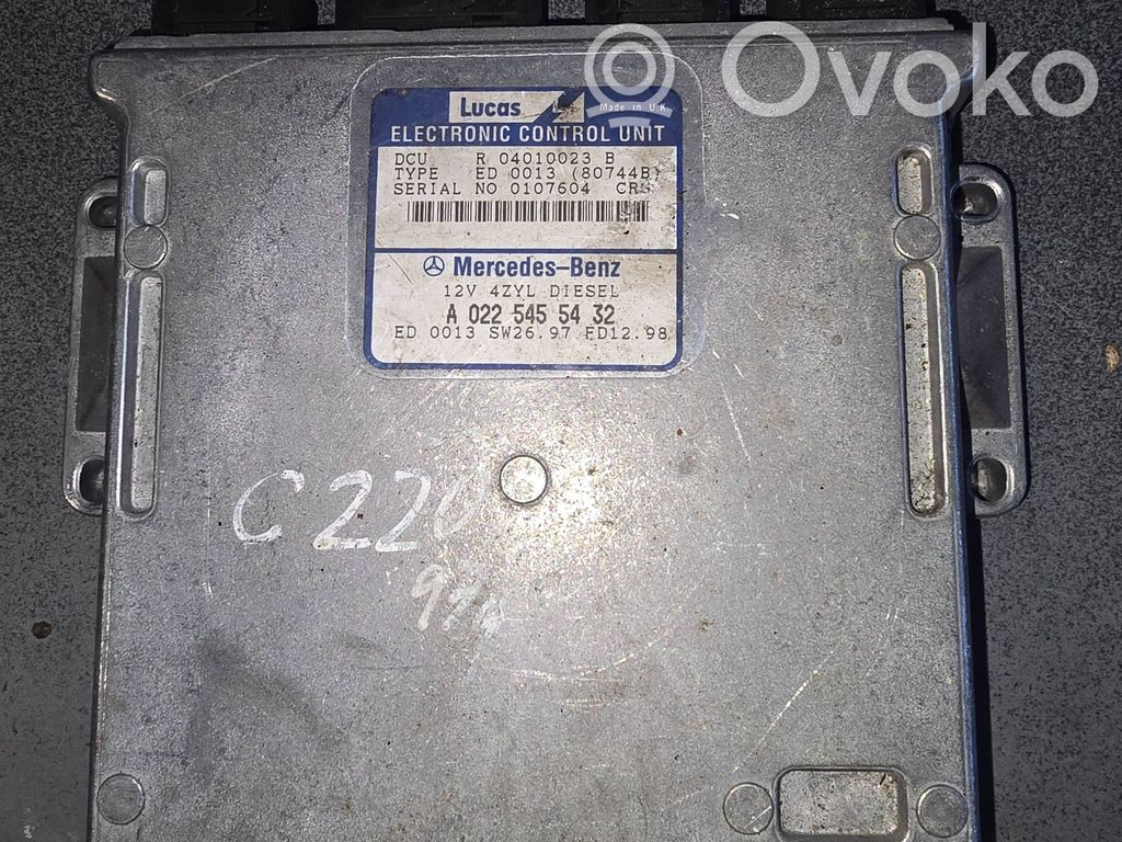 Mercedes-Benz C W202 Engine control unit/module 