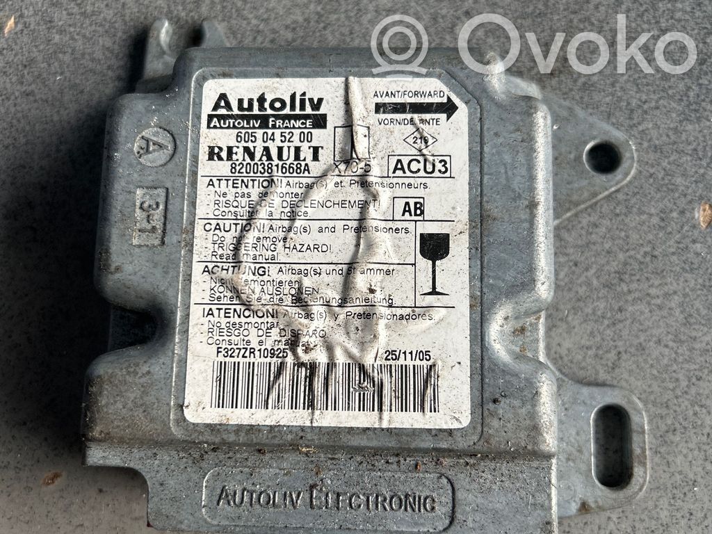 Renault Master II Airbag control unit/module 