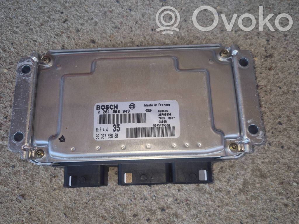 Peugeot 206 Engine control unit/module 