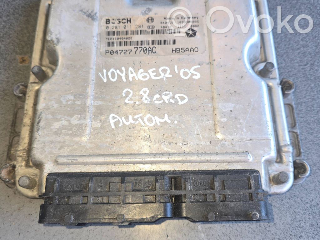 Chrysler Voyager Engine control unit/module 