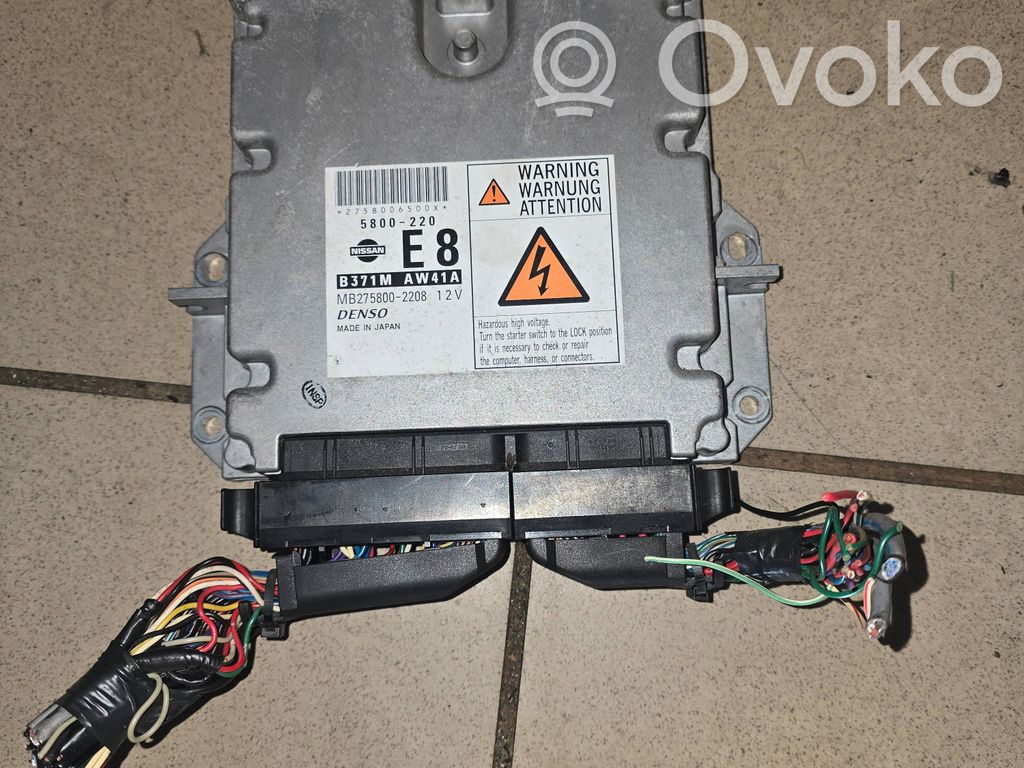 Engine control unit/module   5800220,MB2758002208,3371MAW41A