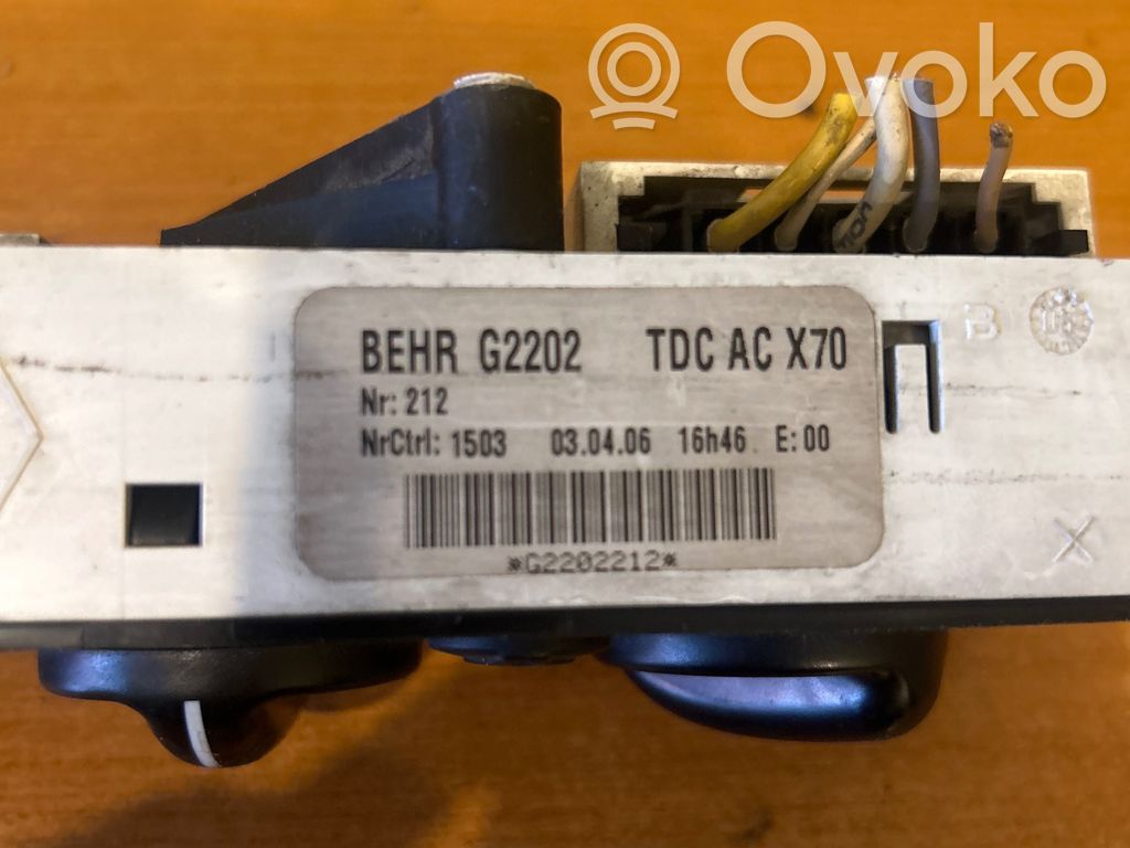 Renault Master II Climate control unit 