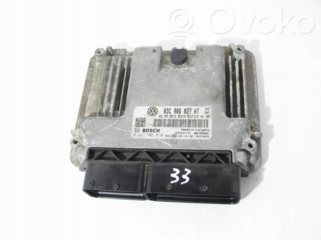Volkswagen Golf VI Engine control unit/module 