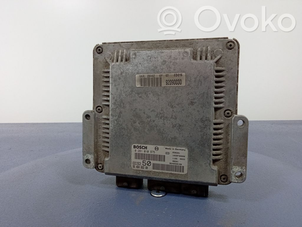 Engine control unit/module ECU   0281010975,0281010975