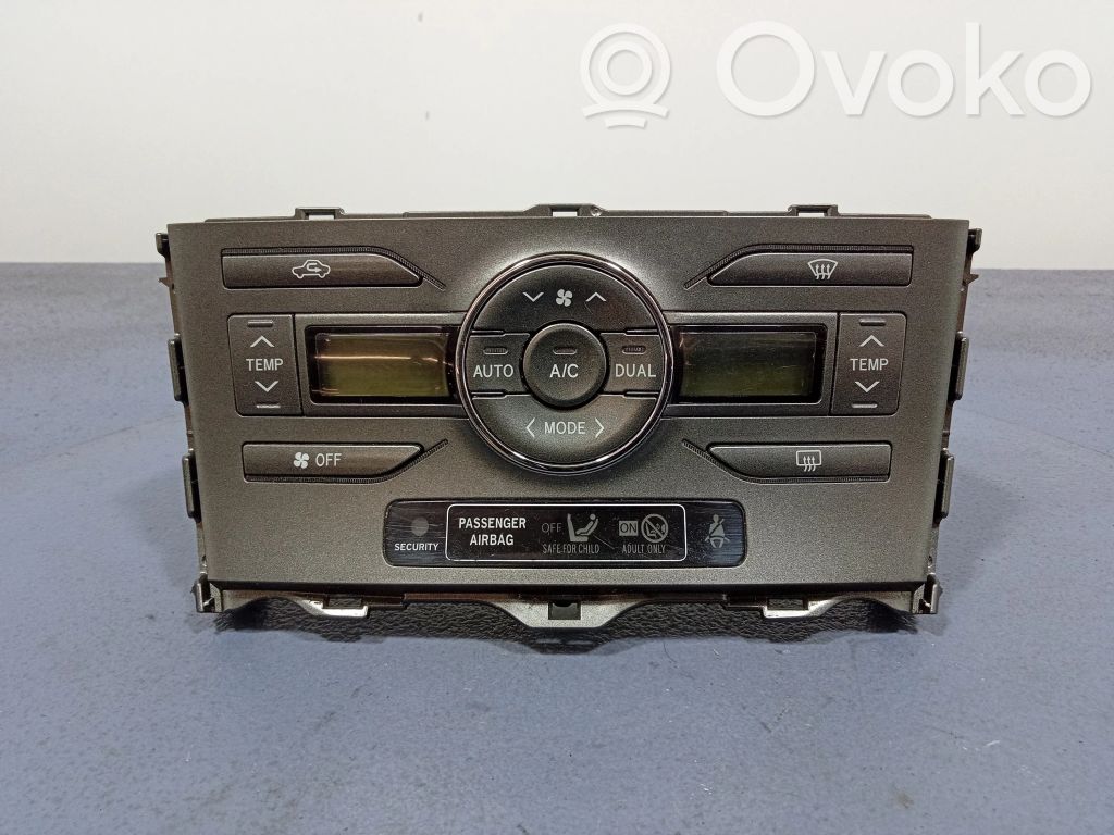 Toyota Auris 150 Climate control unit 