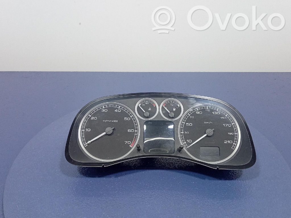 Peugeot 307 Tachimetro (quadro strumenti) 