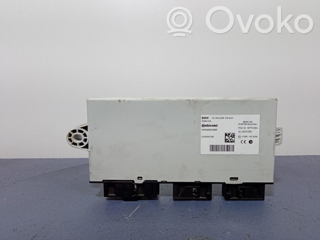 BMW 5 F10 F11 Moduł / Sterownik fotela 
