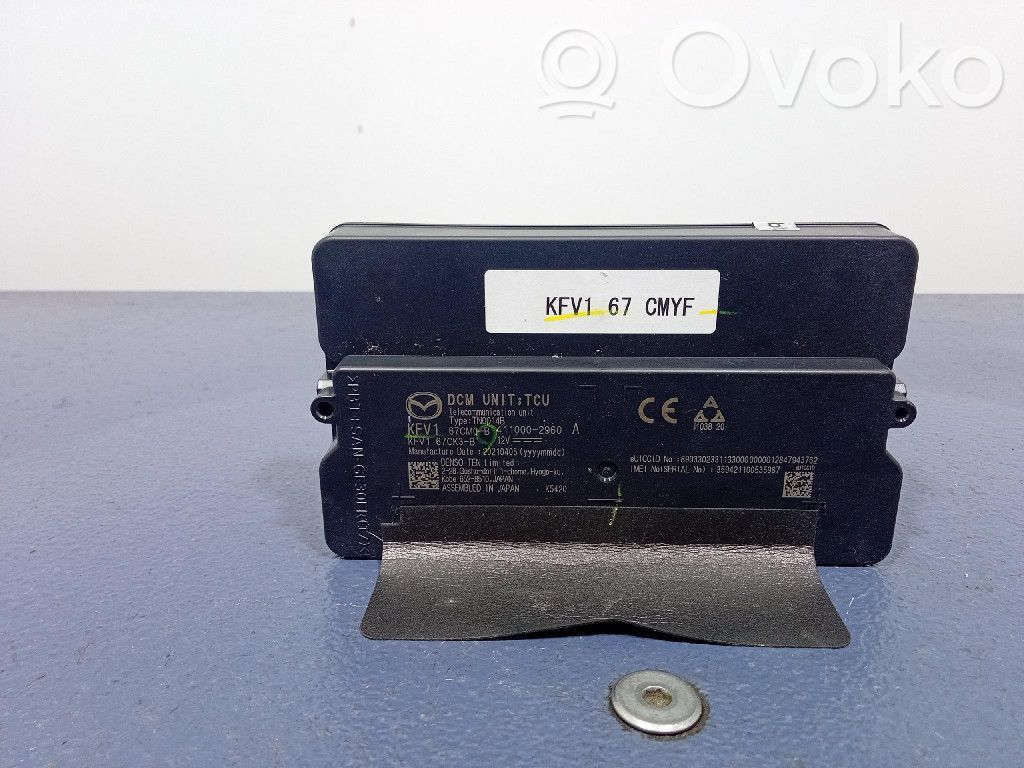 Mazda CX-5 Modulo di controllo comandi vocali 
