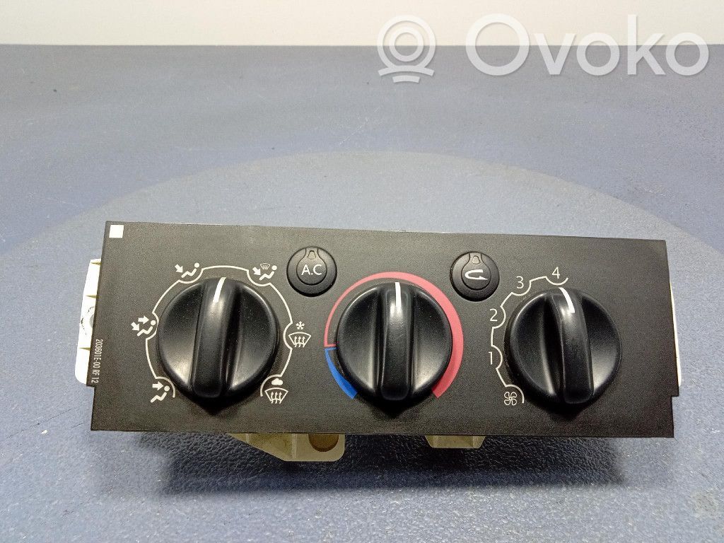 Opel Movano A Climate control unit 