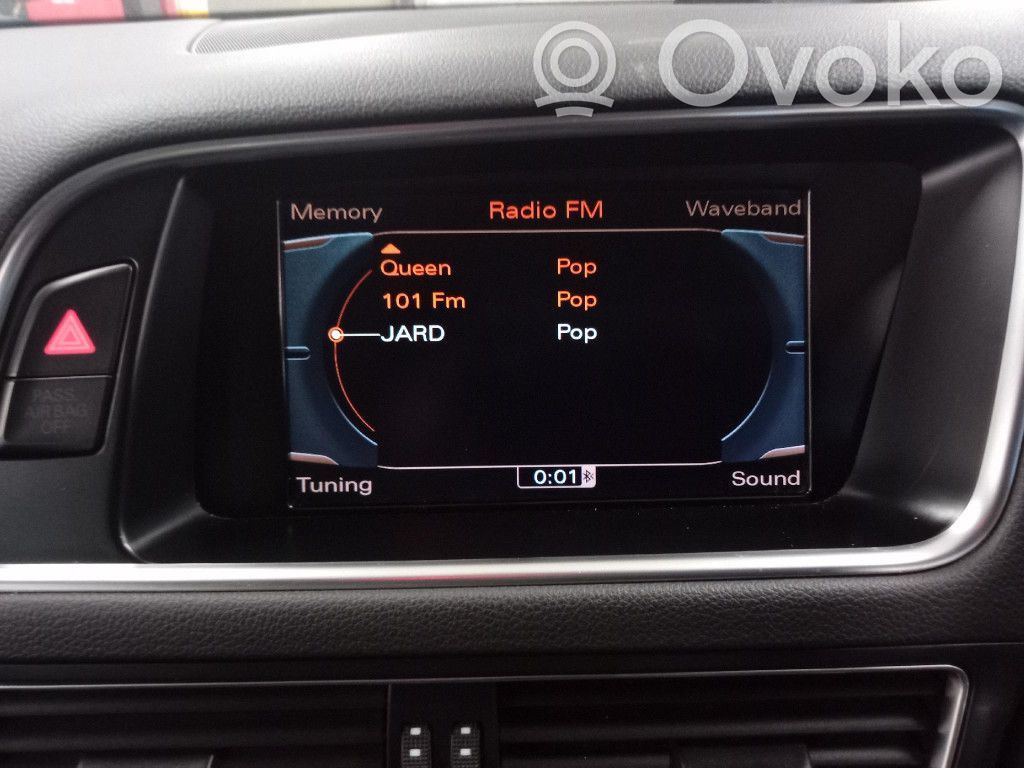 Audi Q5 SQ5 8R Unità principale autoradio/CD/DVD/GPS 