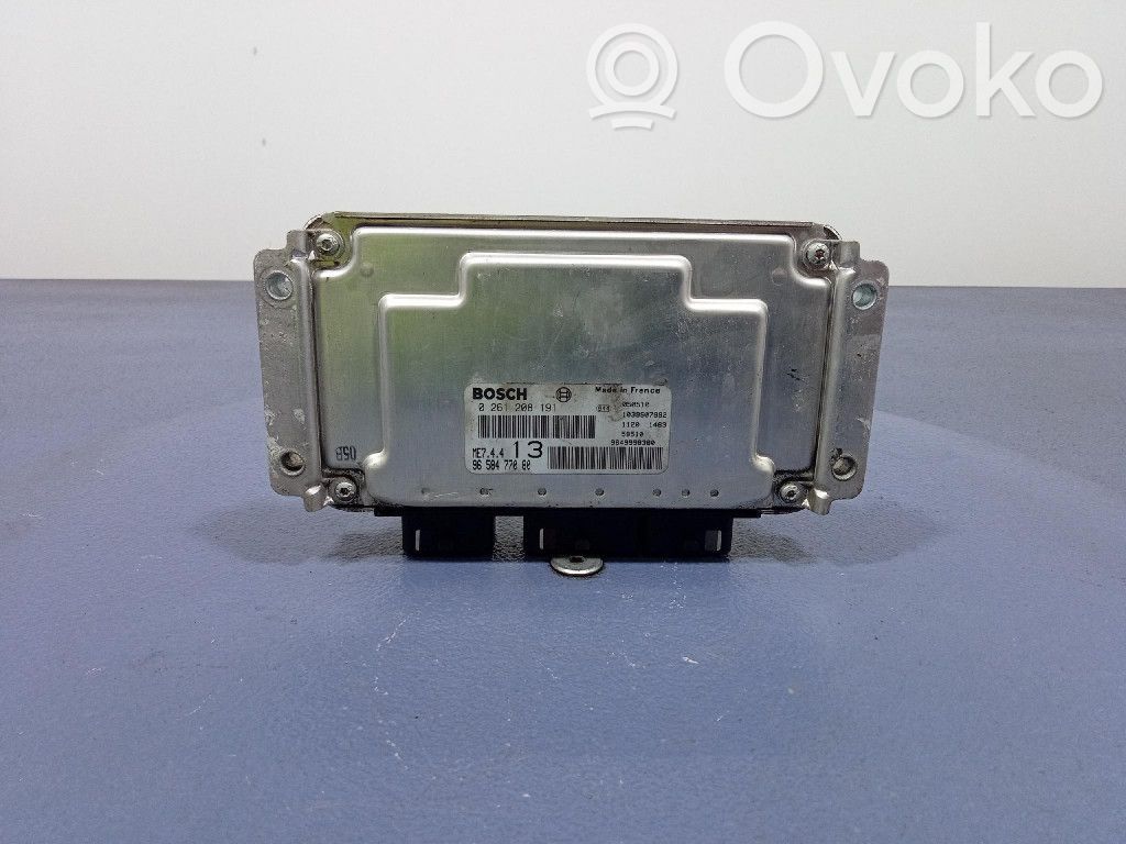 Peugeot 1007 Engine control unit/module ECU 