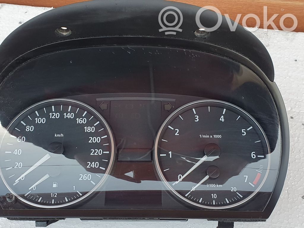 BMW 3 E90 E91 Speedometer (instrument cluster) 