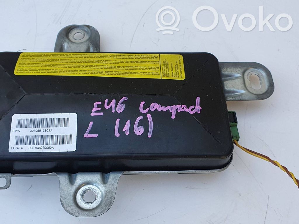 BMW 3 E46 Front door airbag 