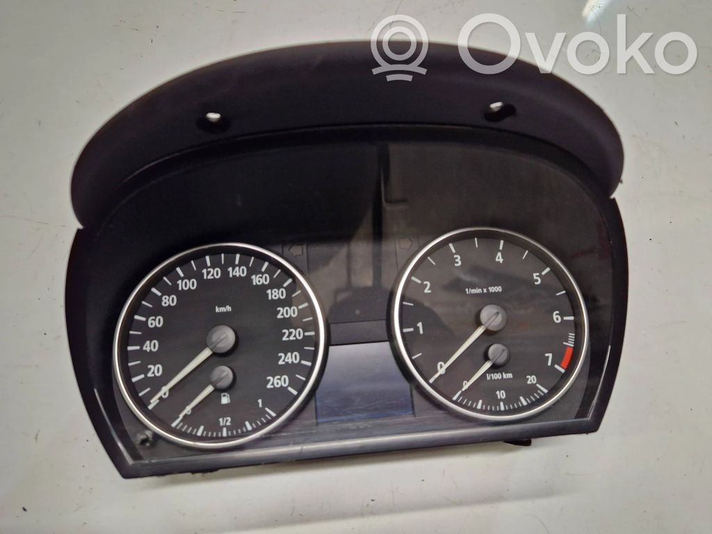 BMW 3 E90 E91 Speedometer (instrument cluster) 