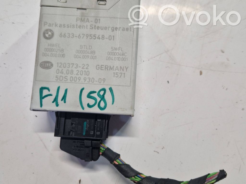 BMW 5 F10 F11 Sterownik / Moduł parkowania PDC 