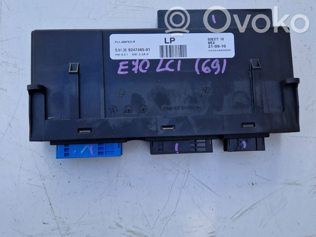 BMW X5M E70 Komforta modulis 