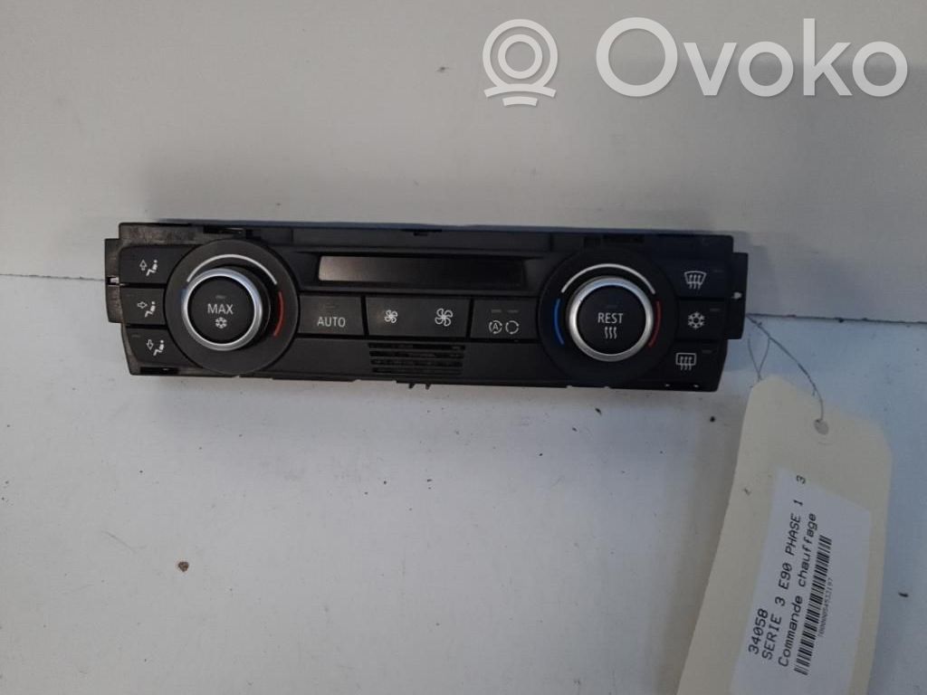 BMW 3 E90 E91 Climate control unit 