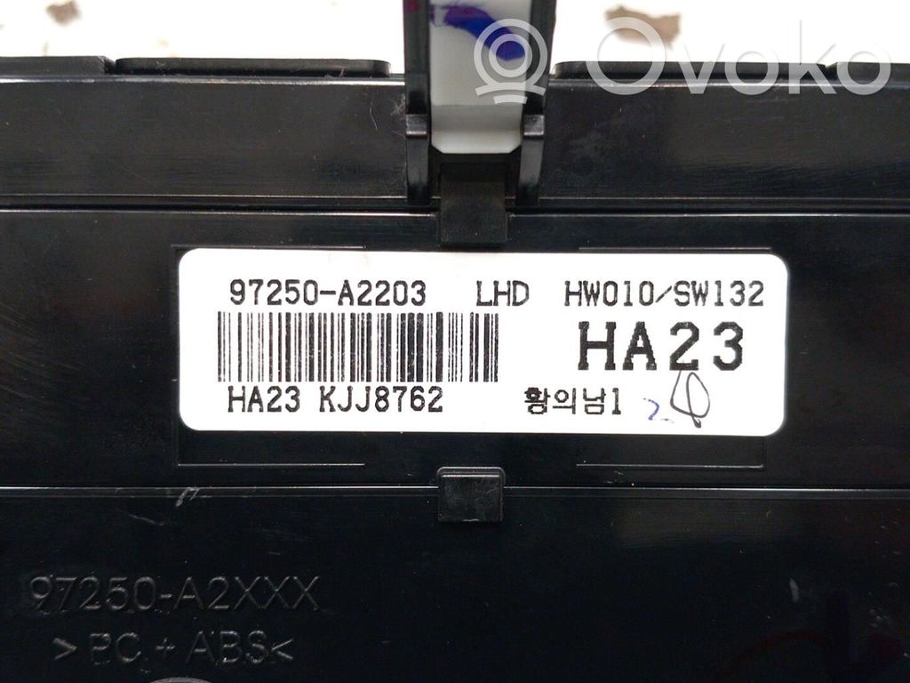 KIA Pro Cee'd II Climate control unit 
