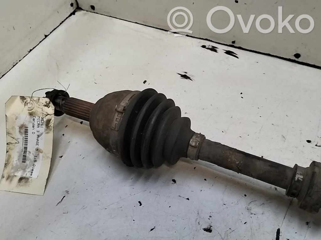Nissan Micra Priekinis pusašis 