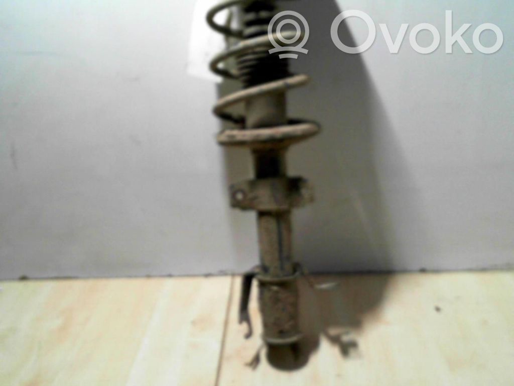 Front shock absorber with coil spring