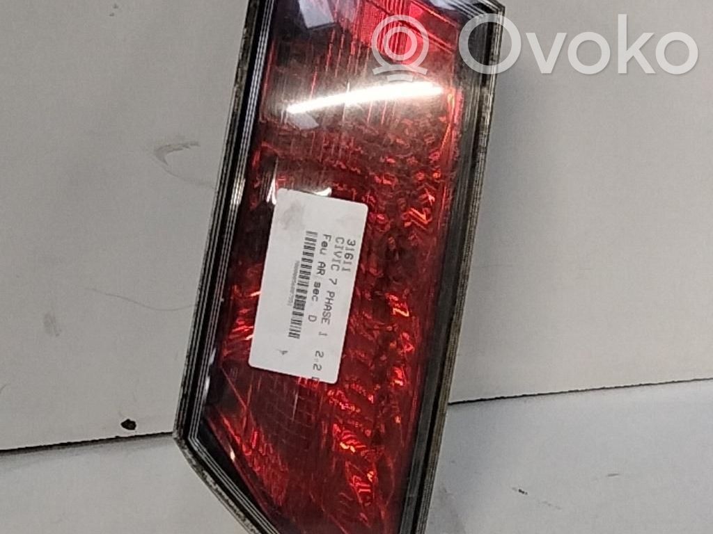 Honda Civic Lampy tylnej klapy bagażnika 