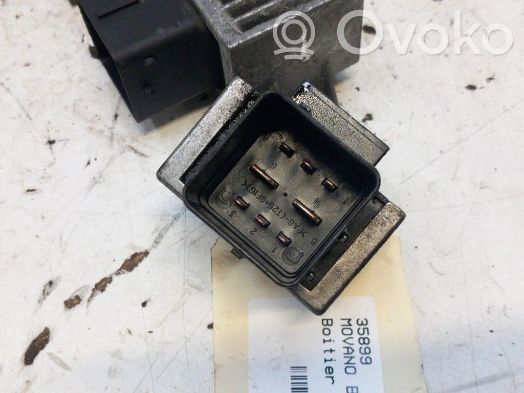 Opel Movano B Glow plug pre-heat relay 