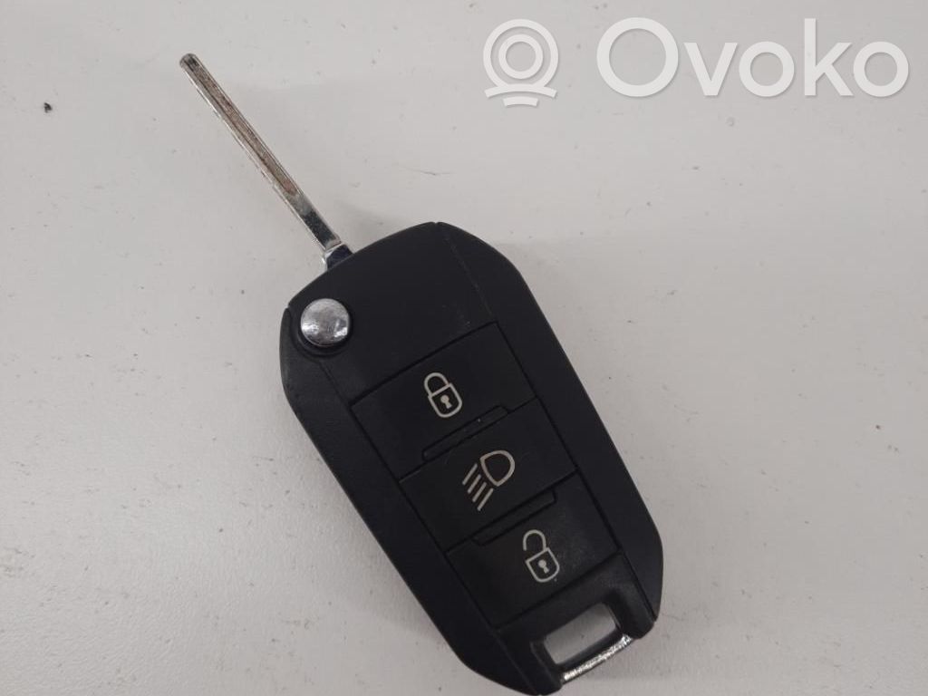 Peugeot 2008 I Juego de cerradura y set ECU del motor 