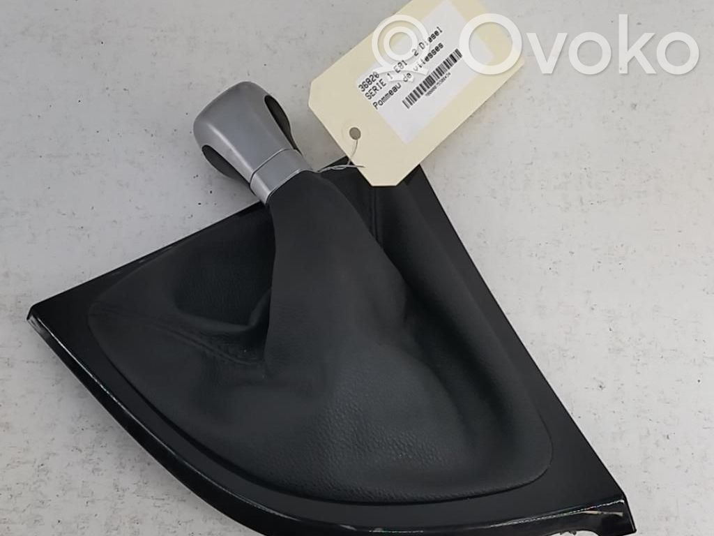 BMW 1 E81 E87 Drążek / Pokrętło zmiany biegów 