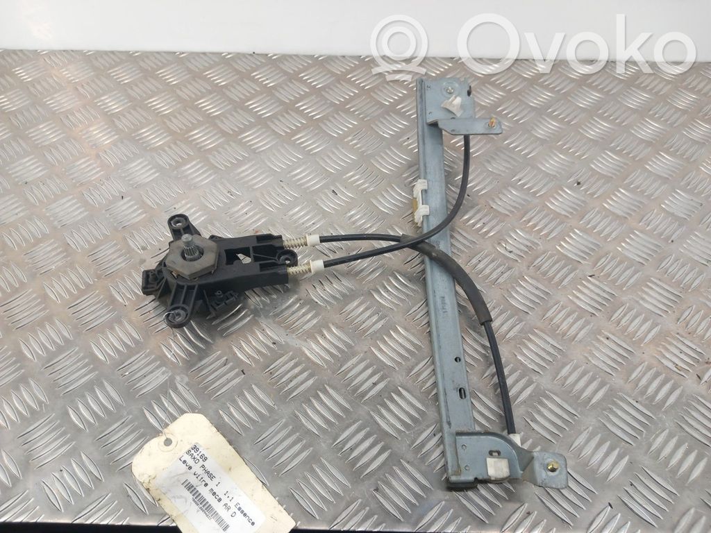 Citroen Saxo Regulador manual de la ventanilla trasera 