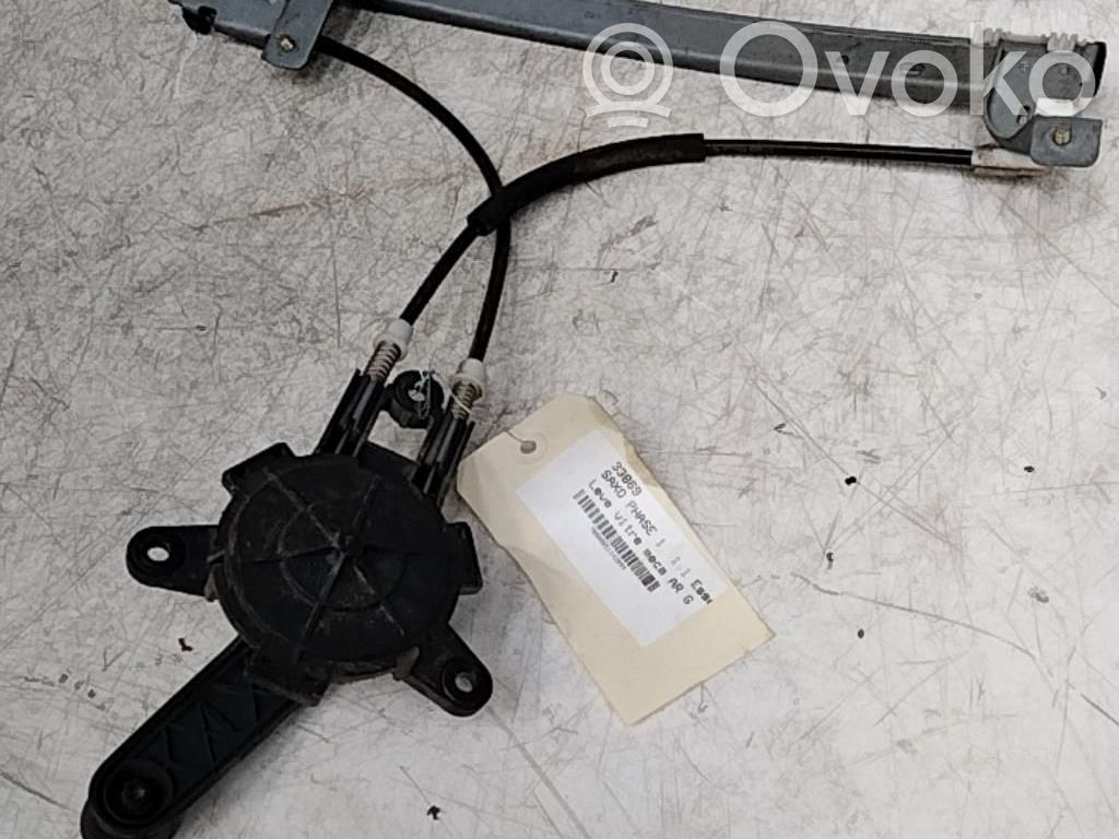 Citroen Saxo Regulador manual de la ventanilla trasera 